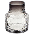 Ваза стекло, настольная, 20 см, Y6-6368, графит