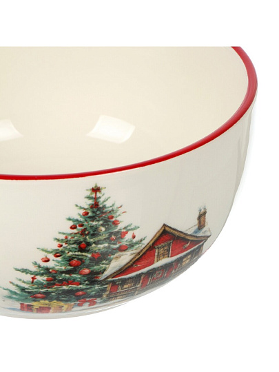 Салатник доломит, круглый, 13.7х6.6 см, 0.58 л, Уютный дом, Daniks