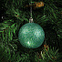 Елочный шар 6 шт, зеленый, белый, 7 см, SYQB-0122289 - фото 3