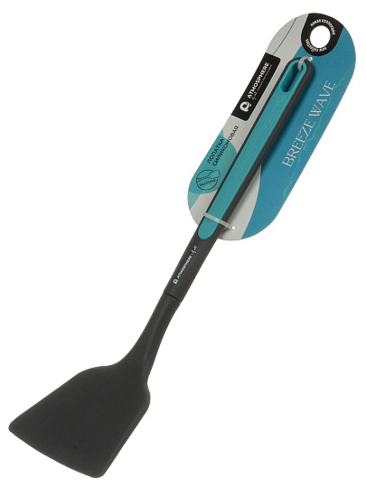 Лопатка кулинарная, силикон, навеска, Atmosphere, Легкая волна/Breeze Wave, AT-K4495