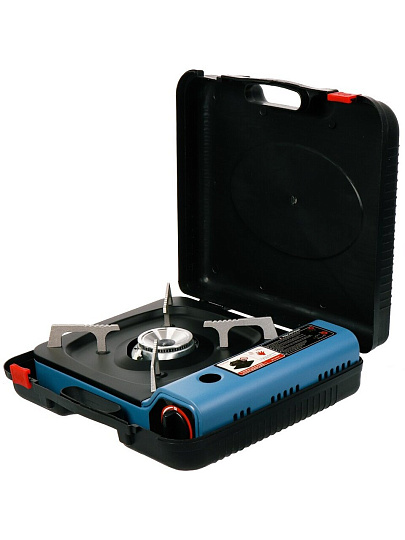 Плита газовая портативная 1 конфорка, для цанговых баллонов, пьезо, T2022-7089