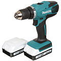 Дрель-шуруповерт аккумуляторный, Makita, DF457DWE, 18 В, кейс
