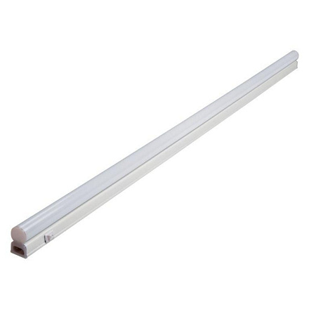 Светильник линейный светодиодный, General Lighting Systems, GT5B, 18 Вт, 4000 К, 1750 Лм, IP40, 118х2.2х3.5 см, с выключателем, нейтральный белый, 415031