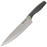 Нож кухонный Daniks, Verde, шеф-нож, нержавеющая сталь, 20 см, рукоятка пластик, JA2021121-1 - фото 2