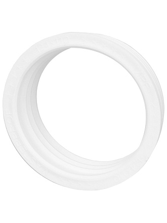 Манжета 124х110 мм, ТЭП, белая, MasterProf, индивидуальная упаковка, ИС.131682