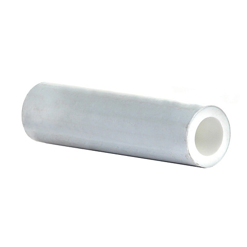 Труба полипропиленовая для отопления, алюминий, диаметр 20х3.4х4000 мм, 25 бар, белая, РосТурПласт