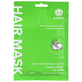 Маска-шапочка для окрашенных волос, Element, С кокосовым маслом, тканевая