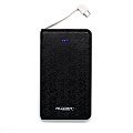 Аккумулятор внешний Auzer, 2 А, 6000 мА·ч, 2 USB, турбозарядка, черный, AP 6000 B