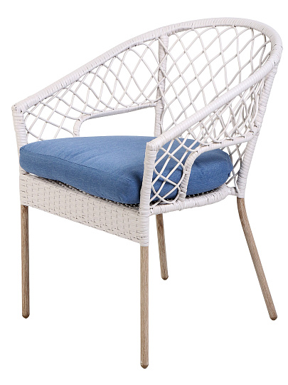 Мебель садовая стол, 71х71 см, 2 стула, 60х65х82, C010208