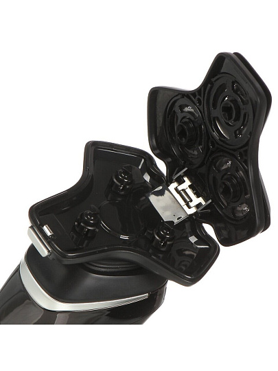 Электробритва аккумуляторная, Leonord, LE-1221, роторная, сухое бритье, 5 Вт, 1.4 А.ч, 3 бритвенные головки, 109272