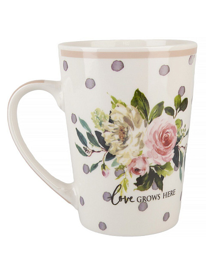 Кружка фарфор, 520 мл, Floristry, Nouvelle Home, 1620190-3