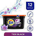 Капсулы для стирки Tide, СМС Black cо свежестью Lenor, для черного белья, 12 шт, 21.3 г - фото 8
