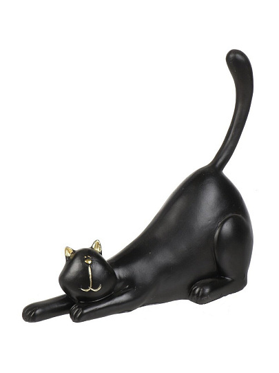 Фигурка декоративная полистоун, Кошка, 18.3х9.5х9.5 см, Lefard, 233-363