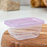 Контейнер пищевой пластик, 0.25 л, прямоугольный, Violet, Лаванда, 70025136 - фото 3