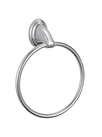 Держатель для полотенец, с кольцом, металл, хром, Solinne, Classic, 1402.201