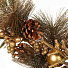 Композиция новогодняя подвесная 41 см, золото, SYSGZSA-4623131 - фото 2
