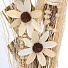 Цветок искусственный декоративный Тинги Композиция белый с коричневым - фото 2