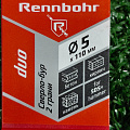 Сверло-бур для перфоратора, Rennbohr, Duo, диаметр 5х110 мм, 2 грани, SDS-Plus, 680511 - фото 2