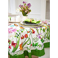Скатерть «Луговые цветы» d=220 см, 100% хл, саржа 190 г/м2, 4026186 - фото 3