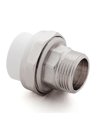 Муфта разъемная полипропилен, d32х3/4