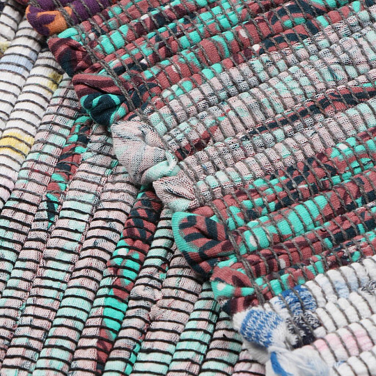 Коврик 0.6х1.4 м, Blabar, Tratti, прямоугольный, цветной, хлопковый, тканый, 92025