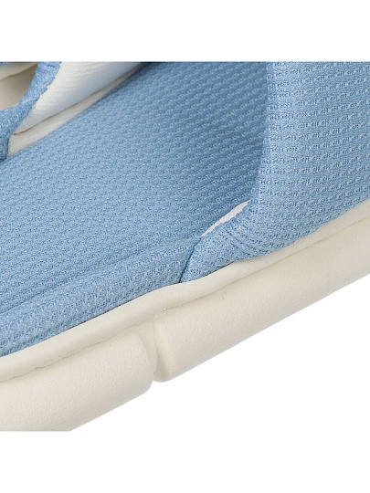 Тапки для женщин, голубые, р. 36-37, открытые, Эвелина, A210152