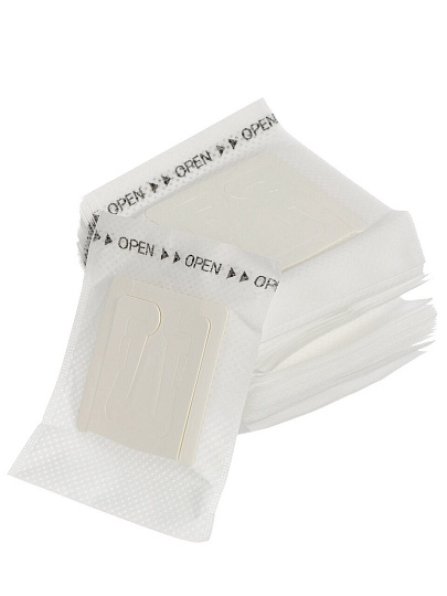 Дрип пакеты для кофе, пустые, бумага, 9х7.5 см, 50 шт, Y4-11192