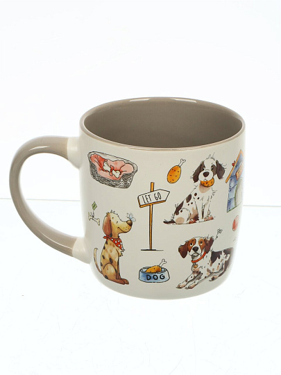Кружка фарфор, 400 мл, Dogs, Lefard, 260-1022