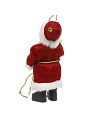 Фигурка декоративная Санта Клаус, 20 см, красно-белая, Y4-8447 - фото 4