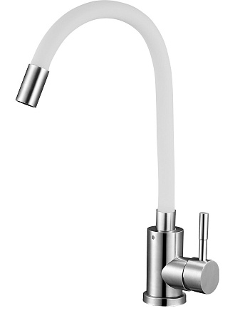 Смеситель для кухни, Solone, гибкий излив, с картриджем, EZA4-F090KW