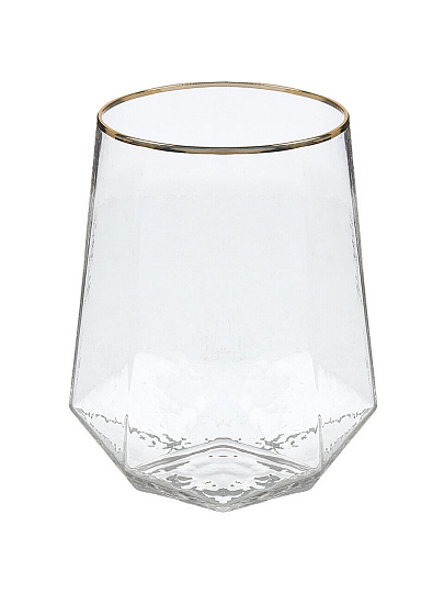 Стакан 550 мл, хрустальное стекло, 6 шт, Алмазная вязь, B060743