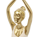 Фигурка декоративная полистоун, Йога, 7х6х13.5 см, A020257 - фото 5
