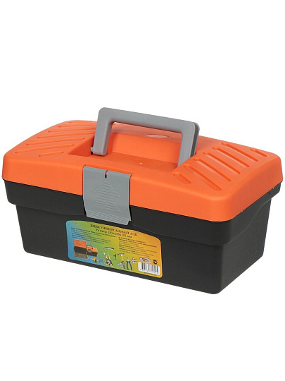 Ящик для инструментов, 12 '', 28.5х15.5х12.5 см, пластик, Blocker, Profbox, пластиковый замок, с лотком, А-28