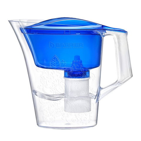 Фильтр-кувшин Барьер, Танго, для холодной воды, 1 ступ, 2.5 л, синий, В291Р00