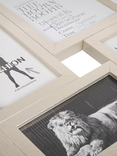 Фоторамка-коллаж на 8 фото, 30х59 см, фото 10х15 см, МДФ, Y4-6747