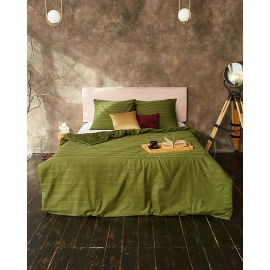 Комплект &quot;Этель&quot; &quot;Pine forest&quot; Пододеяльник 175*215 ,наволочка 50*70-2 шт,страйп-сатин, 5752245