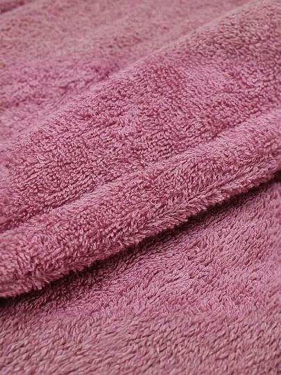 Халат женский, махровый, 100% хлопок, сухая роза, S-M, 44-46, Barkas, AI-1905012