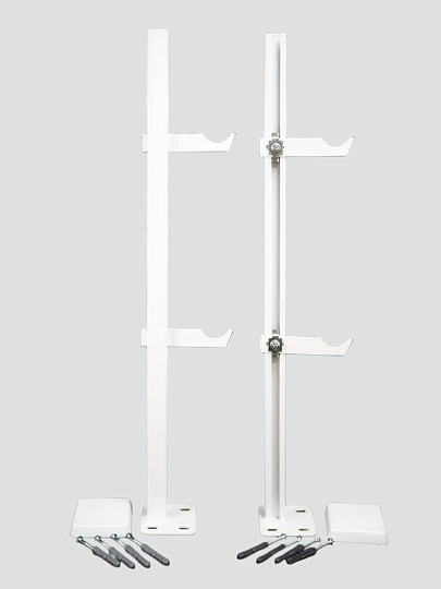 Кронштейн для радиатора, сталь, 1000 мм, напольный, регулируемый, к 11.81, СантехКреп