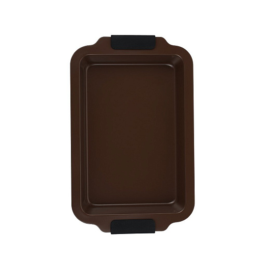 Форма для запекания сталь, 23х36.5х3.5 см, антипригарное покрытие, прямоугольная, Regent Inox, Linea EASY Ceramica, 64-009