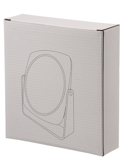 Зеркало настольное, 16.5х18 см, пластик, в ассортименте, Y4-11504