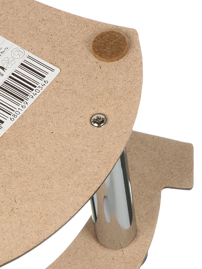 Подставка для рюмок и графина, дерево, фигурная, Glasstar, Подкова, БАР-01-134