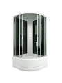 Душевая кабина высокий поддон, 100х100х215 см, тонированная, Erlit, ER3510TP-C4-RUS