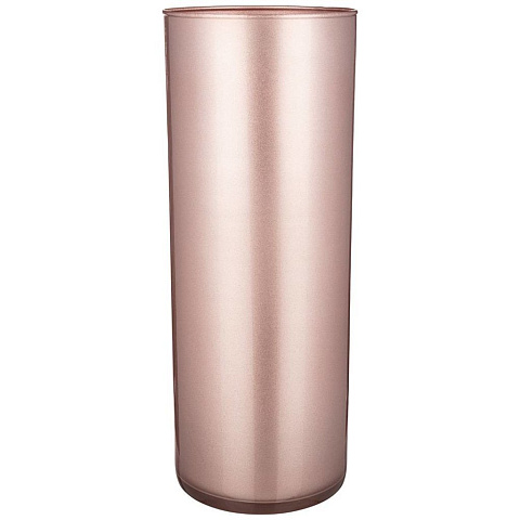 Ваза цилиндр "sparkle rosa" высота 40 см. диаметр 15 см, 316-1543