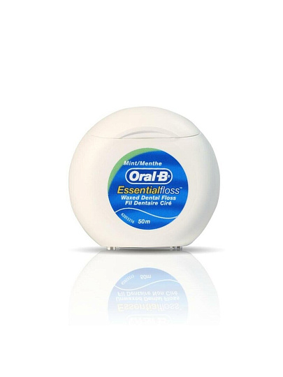 Зубная нить Oral-B, Essential floss мятная