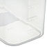 Контейнер пластик, 2.4 л, белый, прямоугольный, для сыпучих продуктов, с крышкой, Violet, 462406 - фото 3