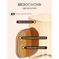 Банка стекло, 1.2 л, 10х15 см, с крышкой, Мед, Y4-9030 - фото 3