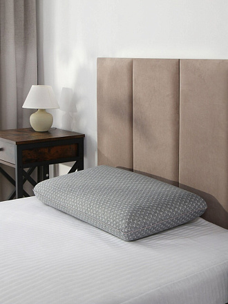 Подушка ортопедическая, 40х60х14, чехол хлопок, с эффектом памяти, Silvano, A220009