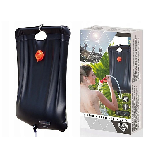 Душ летний походный 41х58 см, 20 л, Bestway, Solar-pro, 58224