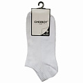 Носки для женщин, хлопок, Chobot, 540, белые, р. 23, 5223-004