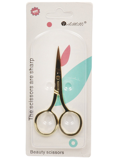 Ножницы маникюрные нержавеющая сталь, 9 см, Y4-11537